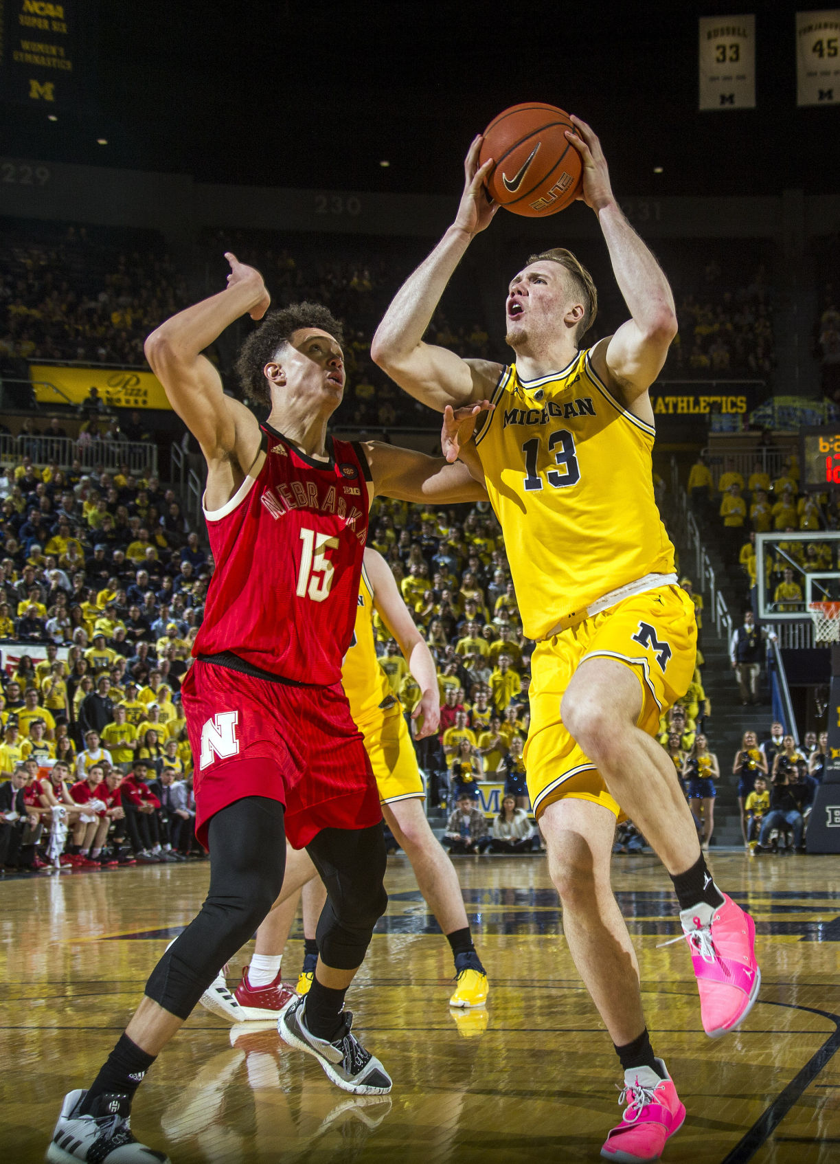 Nebraska Michigan Basketball